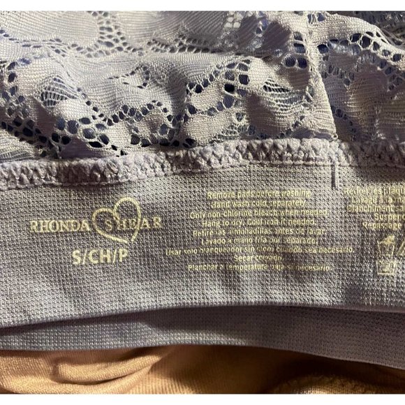 Rhonda Shear Ahh Bra w/Lace Back 2 Pack SMALL - Picture 4 of 4